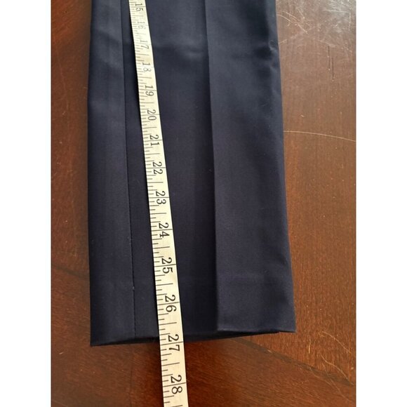 LOFT Julie Skinny Dress Pants Career Trousers in Navy Blue Size 6 - Picture 10 of 12